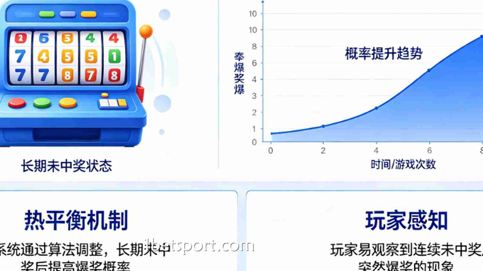 老虎机的“热平衡”：解析由于长期不中大奖导致的爆奖概率提升。